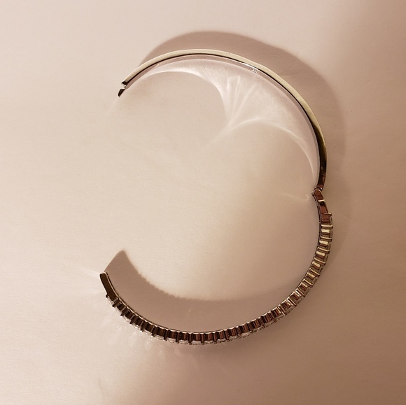 Beautiful CZ Bangle Bracelet - Picture 3 of 4